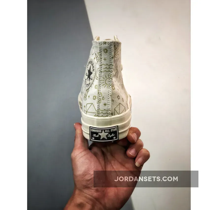 Converse Chuck 70 Golden Elements High Egret Gold For Womens A02207C / converse gold elements