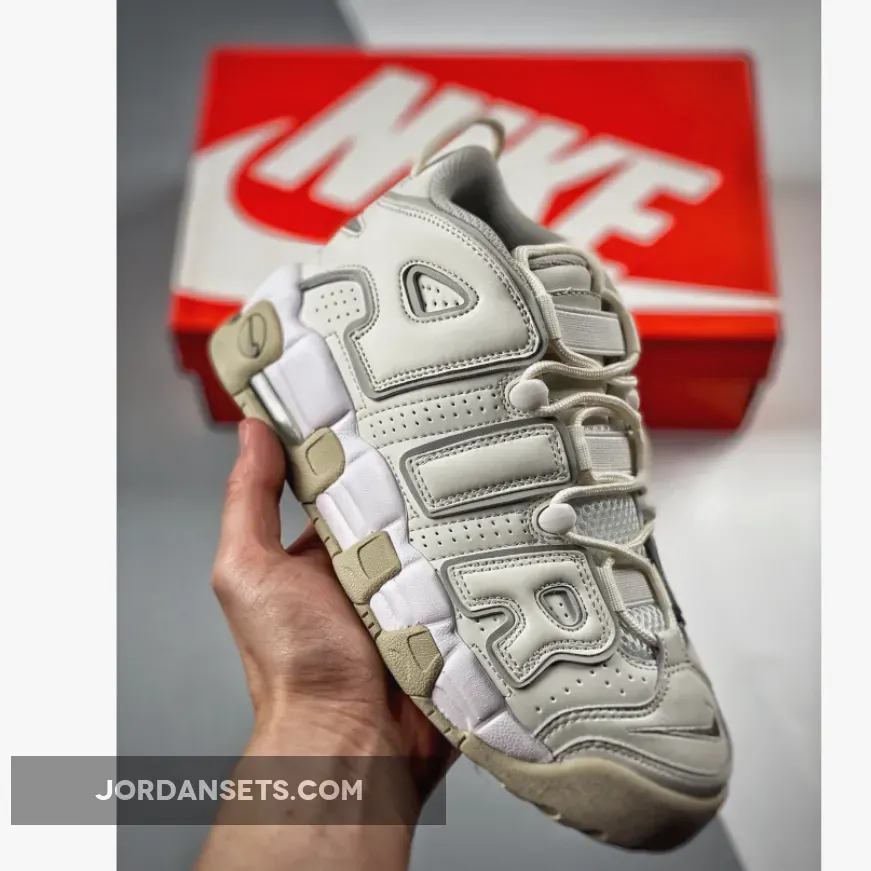 Nike Air More Uptempo GS Bone Beige DM1023-001 #nike uptempo sand
