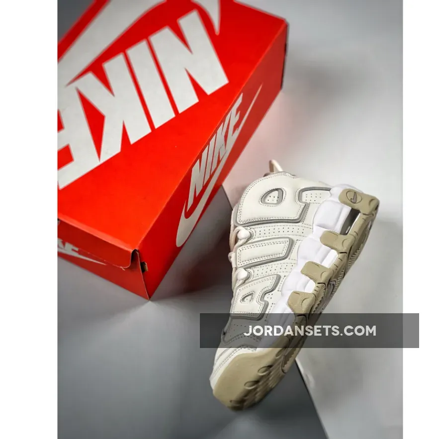 Nike Air More Uptempo GS Bone Beige DM1023-001 #nike uptempo sand