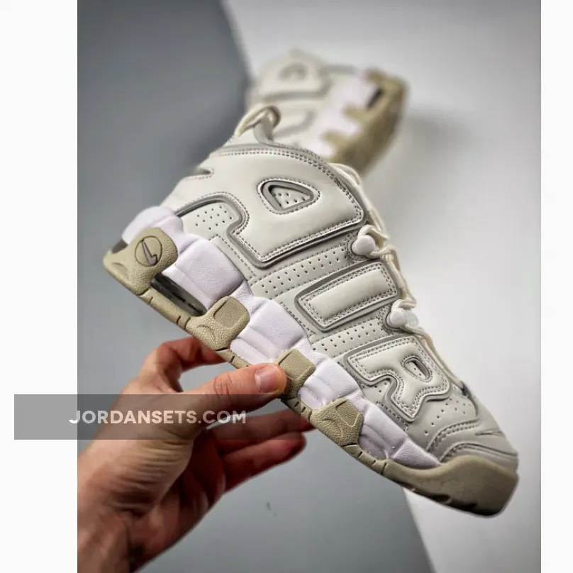 Nike Air More Uptempo GS Bone Beige DM1023-001 #nike uptempo sand