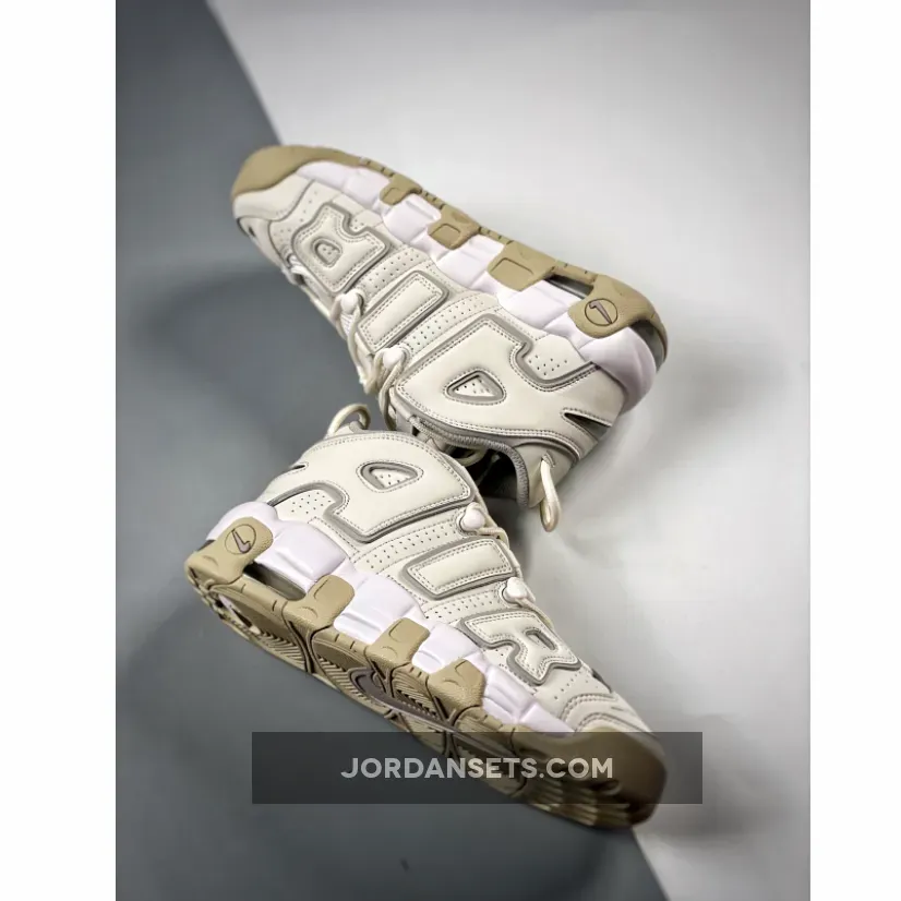 Nike Air More Uptempo GS Bone Beige DM1023-001 #nike uptempo sand