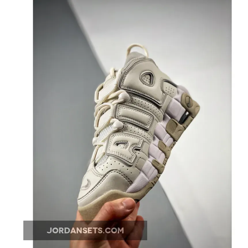 Nike Air More Uptempo GS Bone Beige DM1023-001 #nike uptempo sand