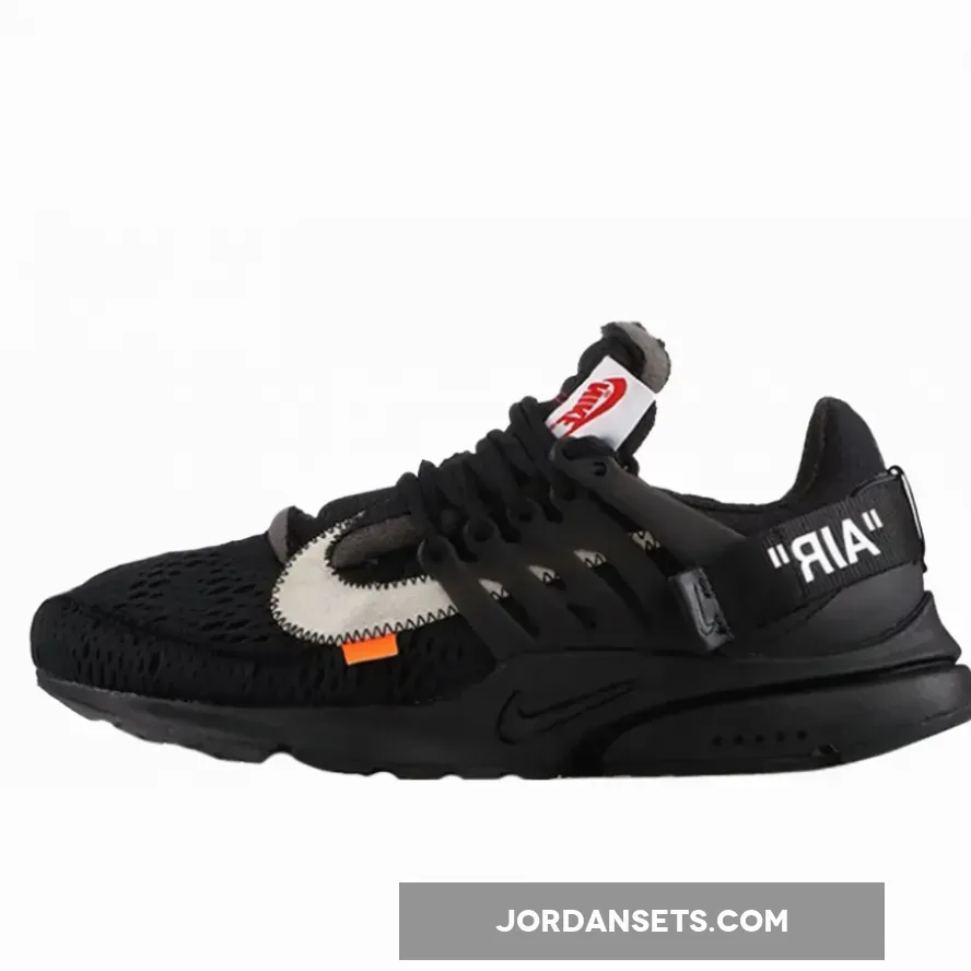 Off-White x Nike Air Presto Black AA3830-002 / black presto off white