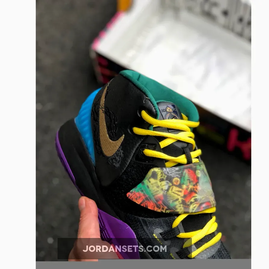 Nike Kyrie 6 'CNY' Black/Multi-Color CD5029-001 Restock