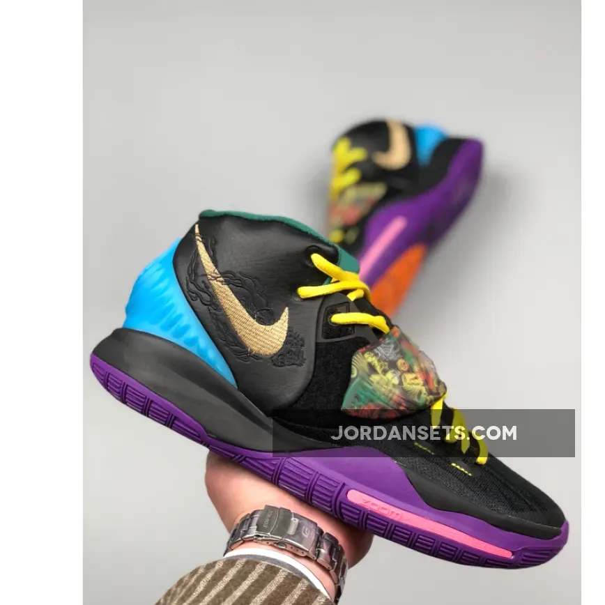 Nike Kyrie 6 'CNY' Black/Multi-Color CD5029-001 Restock
