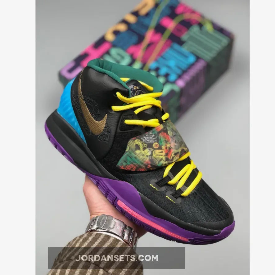 Nike Kyrie 6 'CNY' Black/Multi-Color CD5029-001 Restock