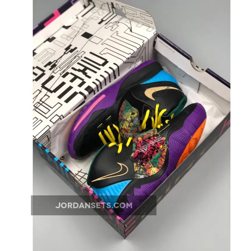 Nike Kyrie 6 'CNY' Black/Multi-Color CD5029-001 Restock