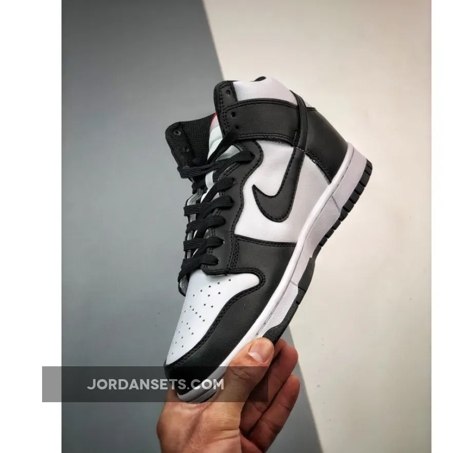 Nike Dunk High Retro Black White Panda DD1399-105 panda dunk hi