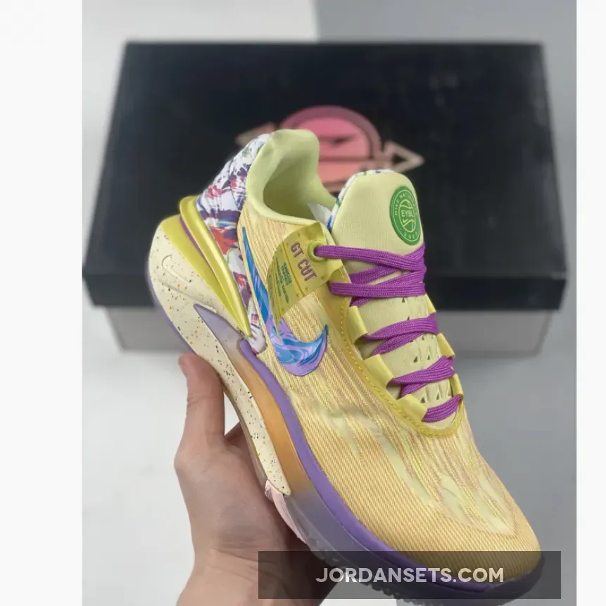 Nike Air Zoom GT Cut 2 ‘EYBL Nike Nationals’ Lemon Chiffon/Multi | EYBL GT CUT
