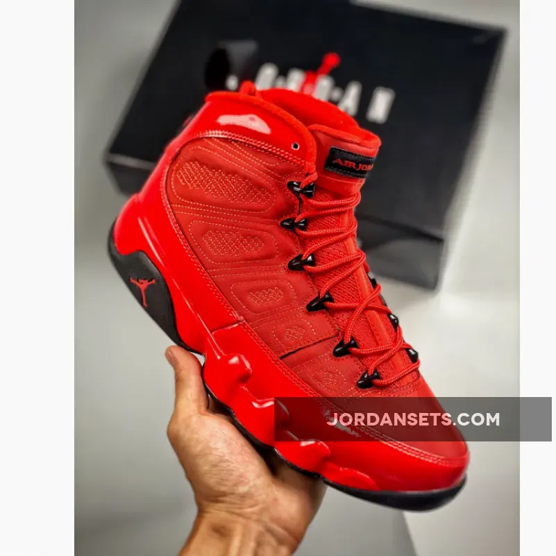 Air Jordan 9 Retro Chile Red/Black CT8019-600 For Sale