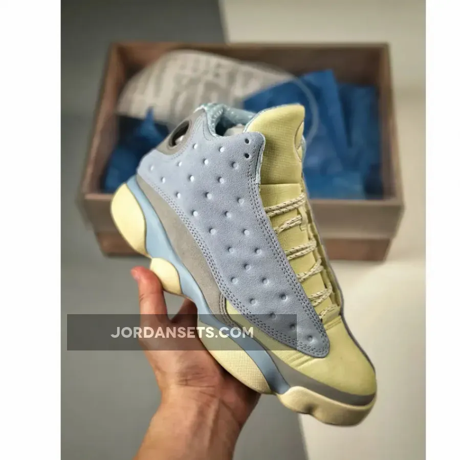 Sole Fly 13s - SoleFly x Air Jordan 13 Celestin Blue DX5763-100