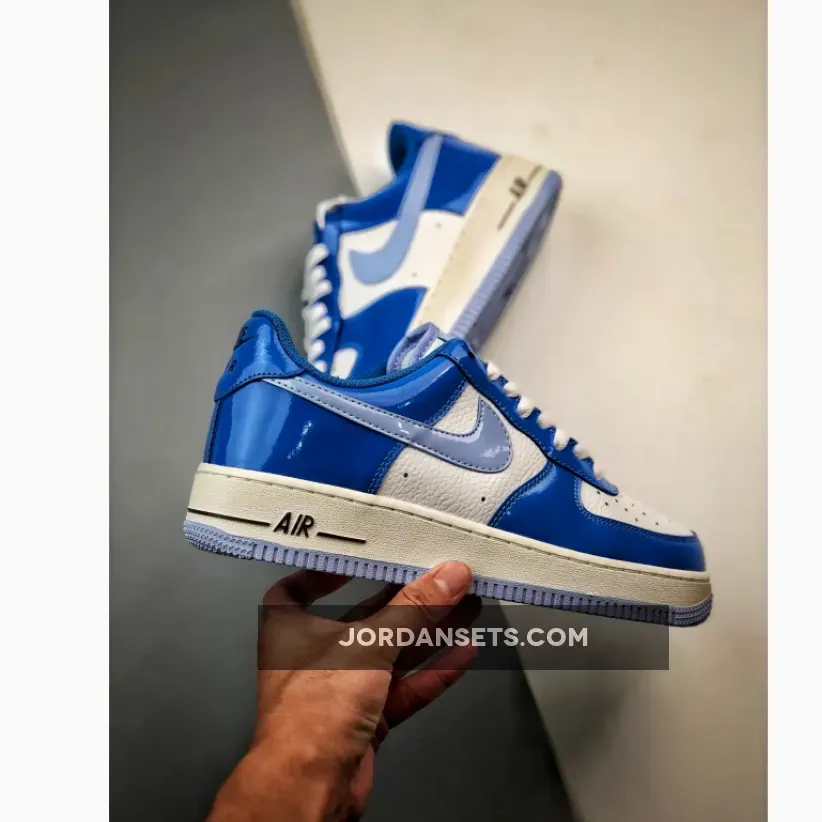 Where To Buy Nike Air Force 1 Low Blue Patent FJ4801-400 Where To Buy Nike Air Force 1 Low Blue Patent FJ4801-400