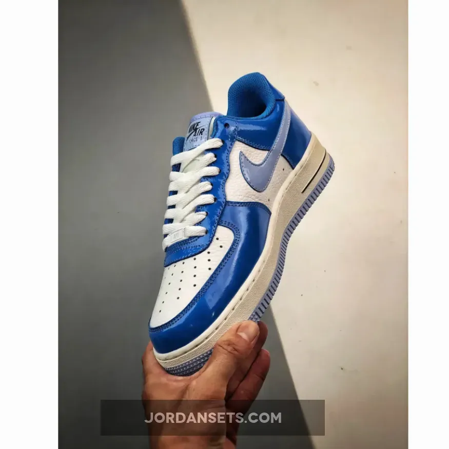Where To Buy Nike Air Force 1 Low Blue Patent FJ4801-400 Where To Buy Nike Air Force 1 Low Blue Patent FJ4801-400