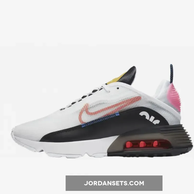 Nike Air Max 2090 White Black Pink For Womens DC4464-100 Outlet