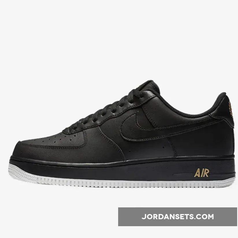 Nike Air Force 1 Low Crest Logo Black AA4083-014 Outlet