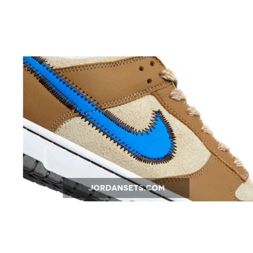 size? x Nike Dunk Low Dark Driftwood/Photo Blue-Rattan DO6712-200 / dark driftwood nike dunks