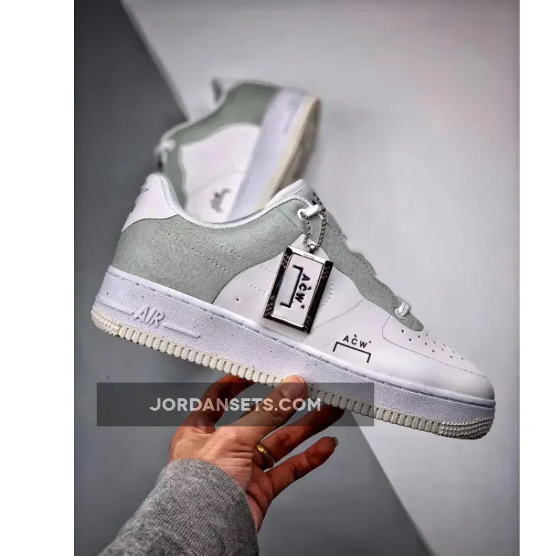 A-Cold-Wall* x Nike Air Force 1 Low White Grey