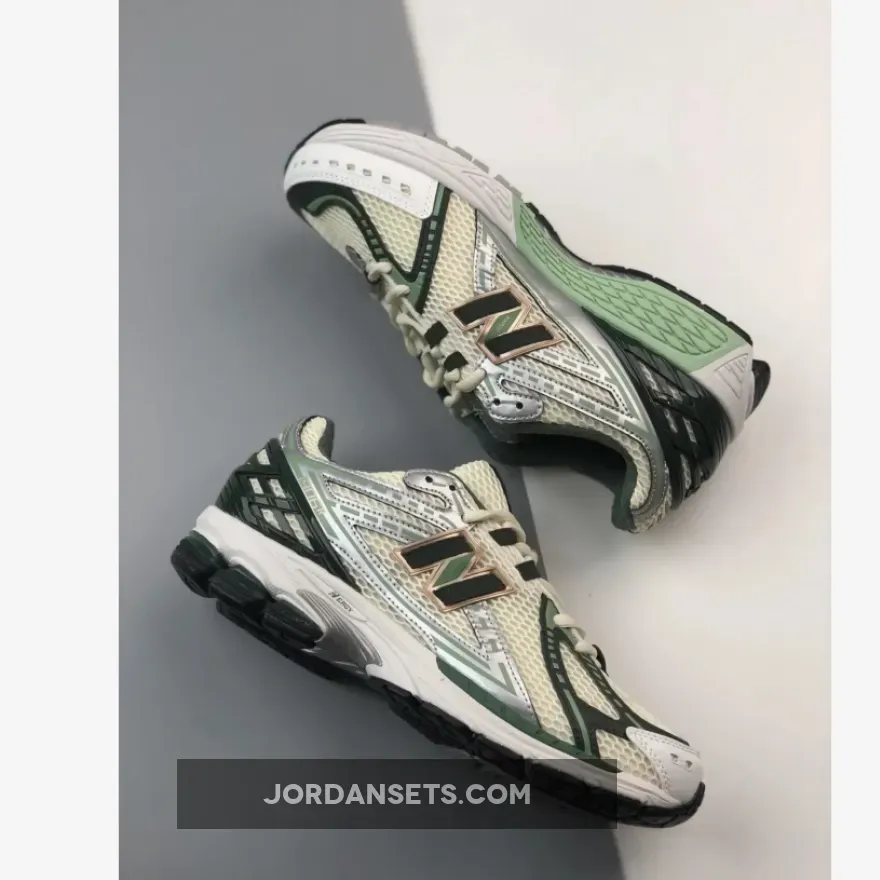 Aimé Leon Dore x New Balance 1906R Cream/Silver-Green Aimé Leon Dore x New Balance 1906R Cream/Silver-Green