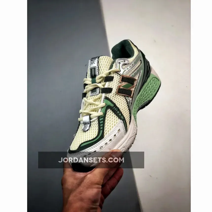 Aimé Leon Dore x New Balance 1906R Cream/Silver-Green Aimé Leon Dore x New Balance 1906R Cream/Silver-Green