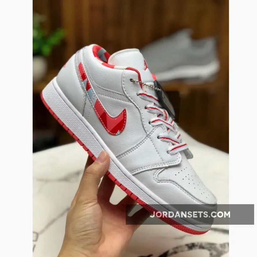 Air Jordan 1 GS Low White/Topaz Mist