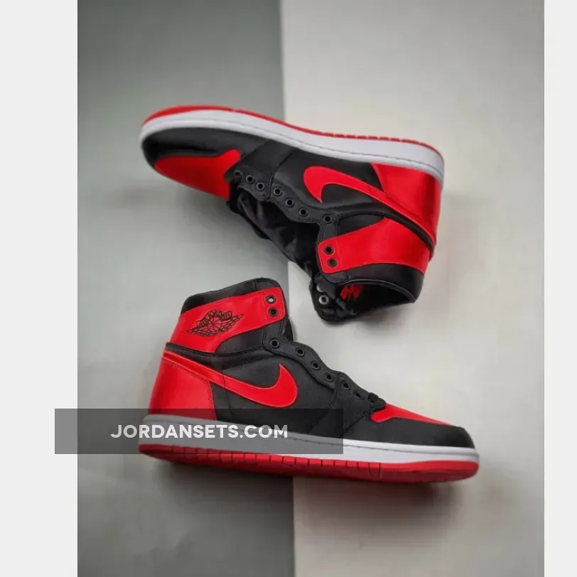 Air Jordan 1 High OG Satin Bred Air Jordan 1 High OG Satin Bred