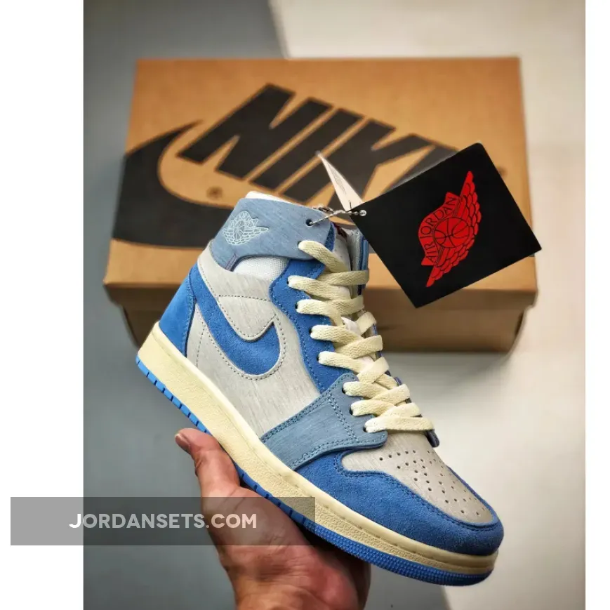 Air Jordan 1 High Zoom CMFT Phantom University Blue