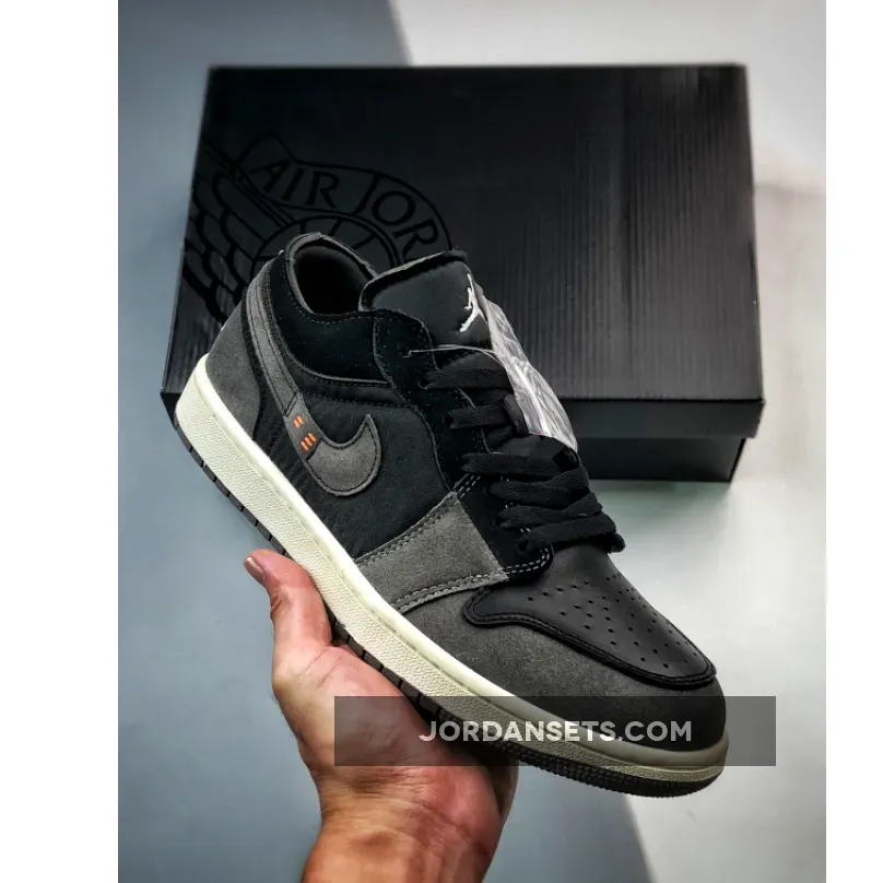 Air Jordan 1 Low Inside Out Black/Grey