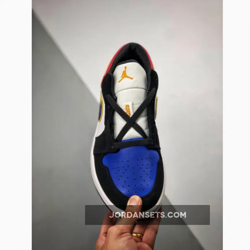 Air Jordan 1 Low "Lakers Top 3" Unisex Black/Field Purple-White AJ1 Air Jordan 1 Low "Lakers Top 3" Unisex Black/Field Purple-White AJ1