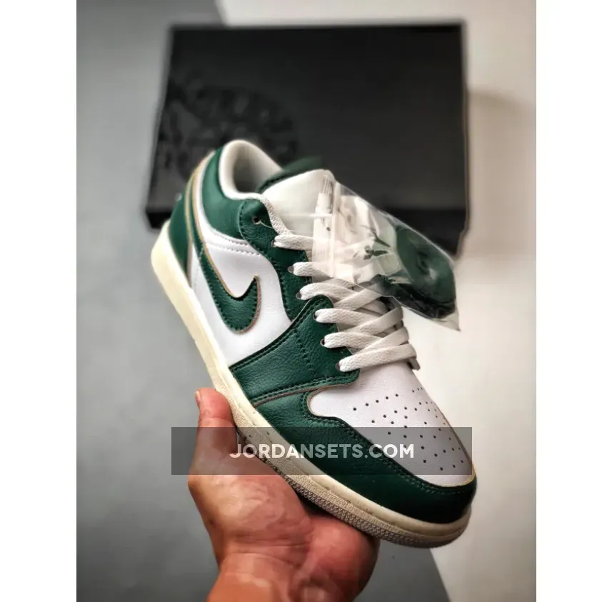 Air Jordan 1 Low Oxidized Green/White