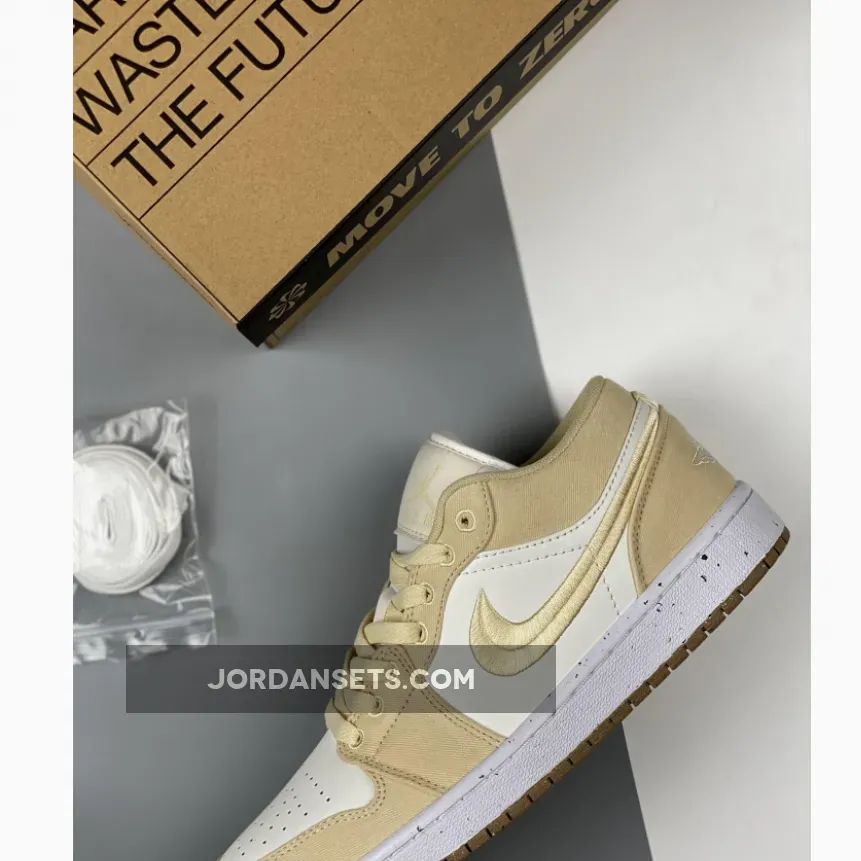 Air Jordan 1 Low SE Canvas Tan Air Jordan 1 Low SE Canvas Tan