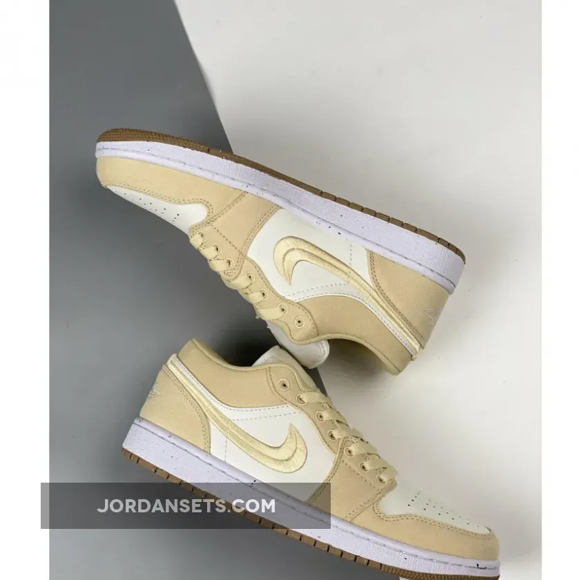 Air Jordan 1 Low SE Canvas Tan Air Jordan 1 Low SE Canvas Tan