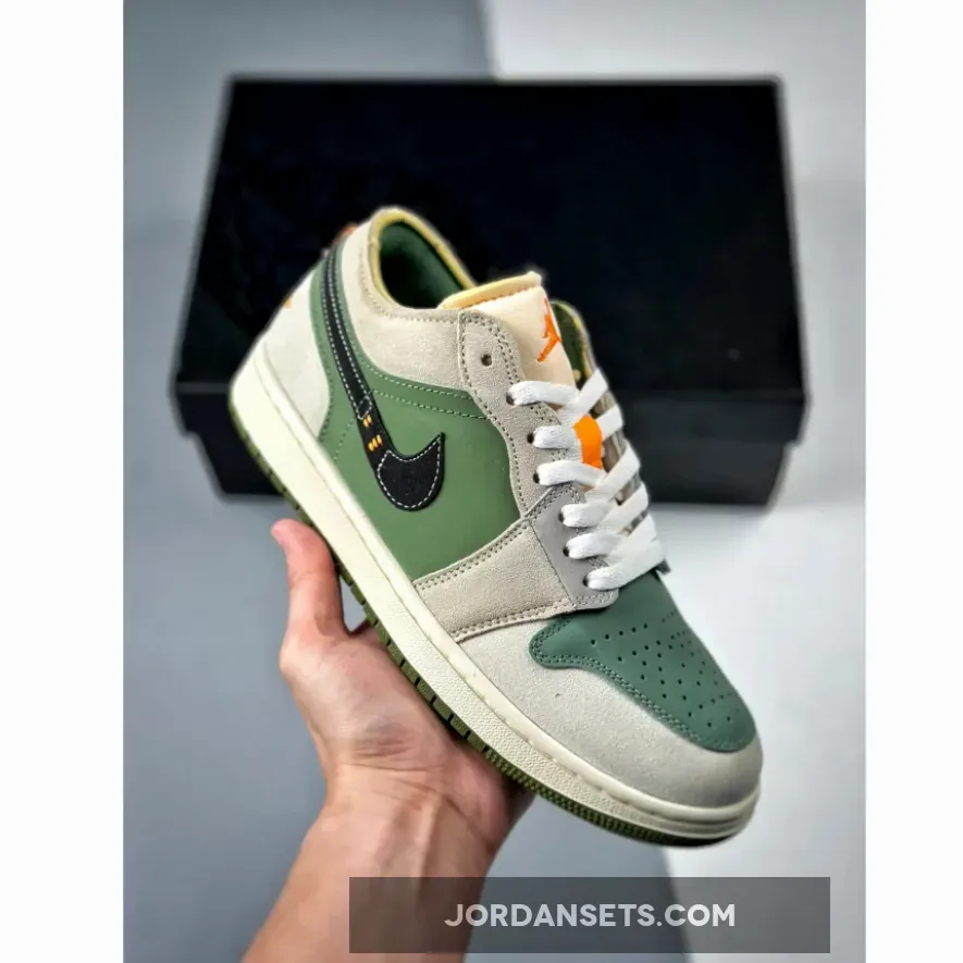 Air Jordan 1 Low SE Craft Sky J Light Olive