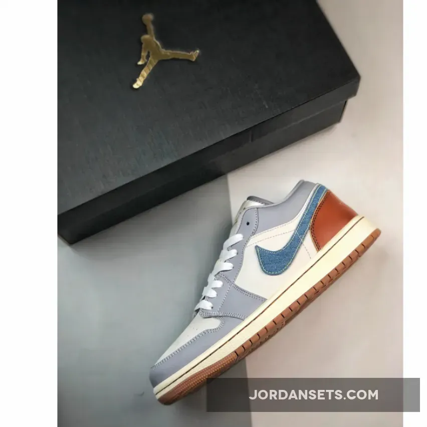 Air Jordan 1 Low SE ‘Repaired Denim Swoosh’ Air Jordan 1 Low SE ‘Repaired Denim Swoosh’