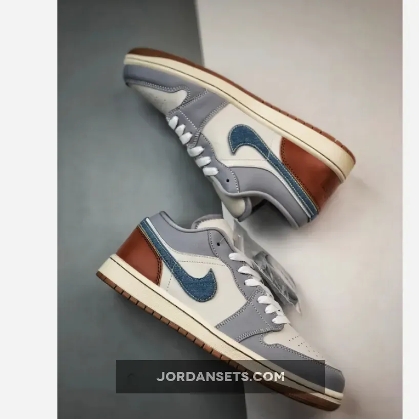 Air Jordan 1 Low SE ‘Repaired Denim Swoosh’ Air Jordan 1 Low SE ‘Repaired Denim Swoosh’