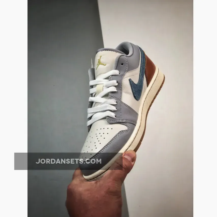 Air Jordan 1 Low SE ‘Repaired Denim Swoosh’ Air Jordan 1 Low SE ‘Repaired Denim Swoosh’