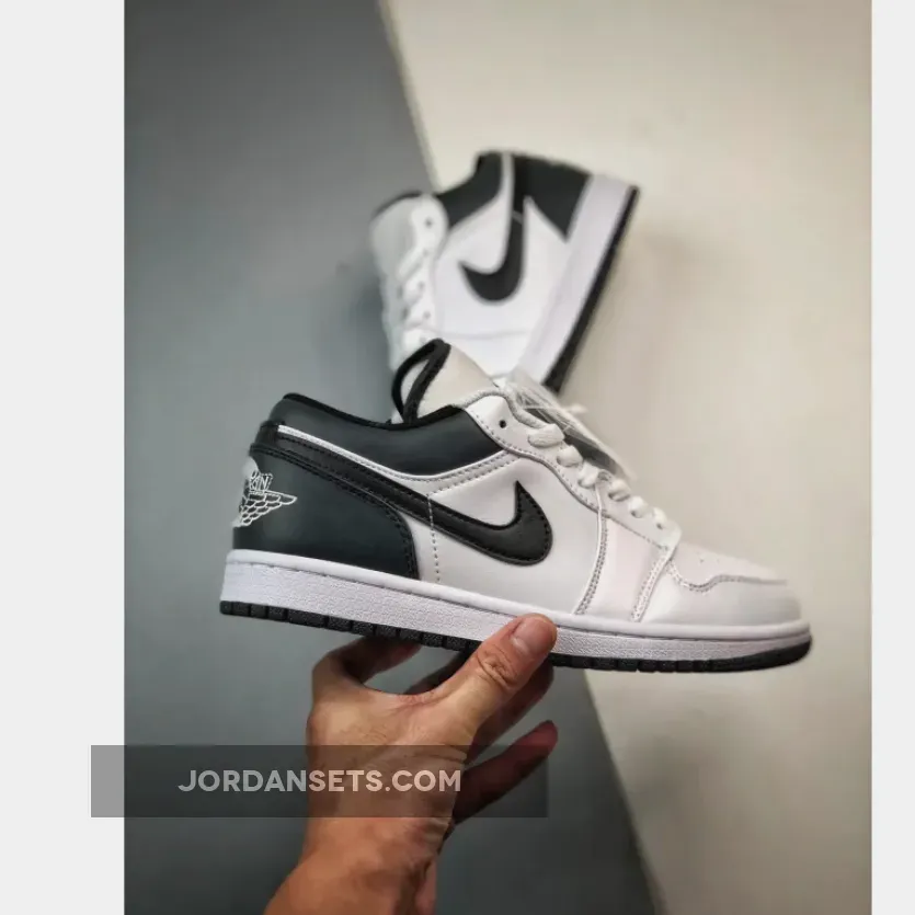 Air Jordan 1 Low White Black Air Jordan 1 Low White Black