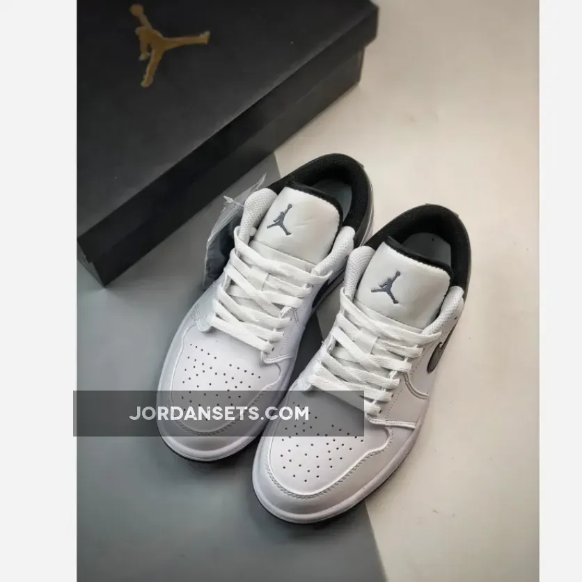 Air Jordan 1 Low White Black Air Jordan 1 Low White Black
