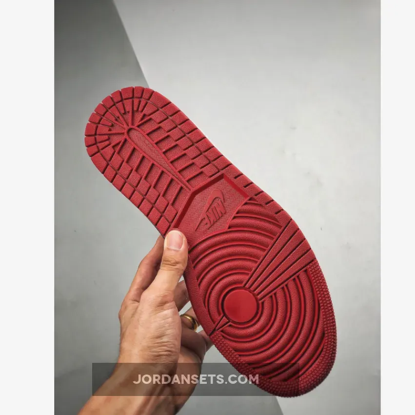 Air Jordan 1 Mid ‘Bred’ Gym Red/Black-White Air Jordan 1 Mid ‘Bred’ Gym Red/Black-White