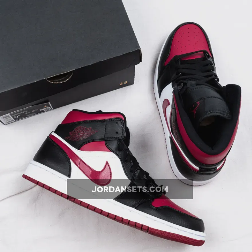 Air Jordan 1 Mid ‘Noble Red’
