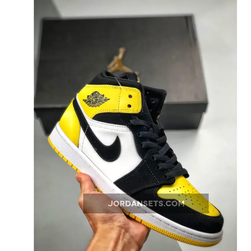 Air Jordan 1 Mid SE "Yellow Toe"