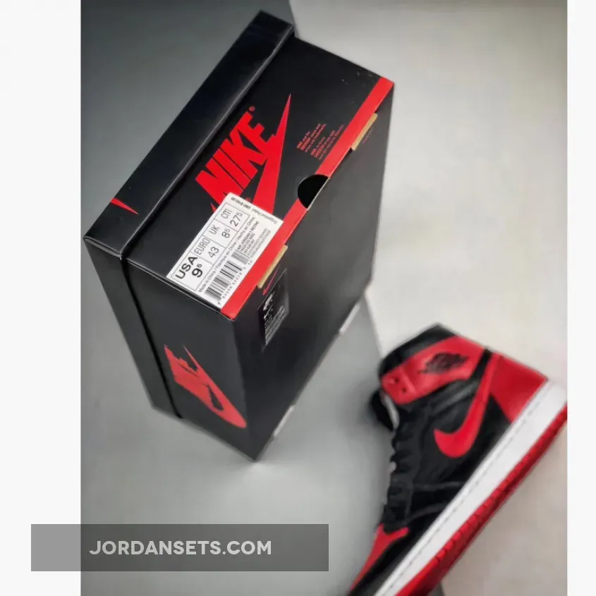 Air Jordan 1 Retro High ‘Homage To Home’ Black/White-University Red Air Jordan 1 Retro High ‘Homage To Home’ Black/White-University Red