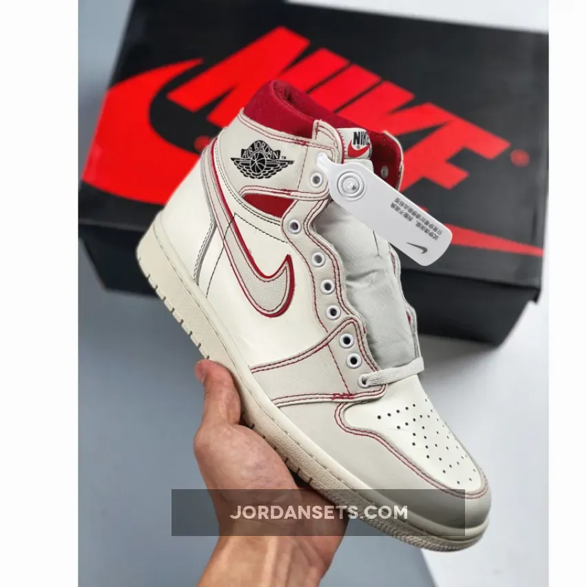 Air Jordan 1 Retro High OG ‘Sail University Red’