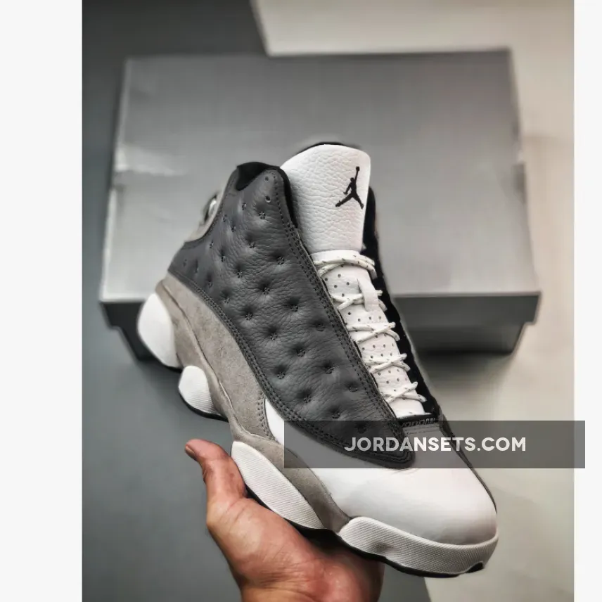 Air Jordan 13 Atmosphere Grey/White-University Red-Black