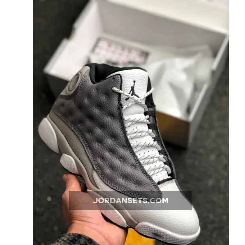 Air Jordan 13 Atmosphere Grey/White-University Red-Black Air Jordan 13 Atmosphere Grey/White-University Red-Black