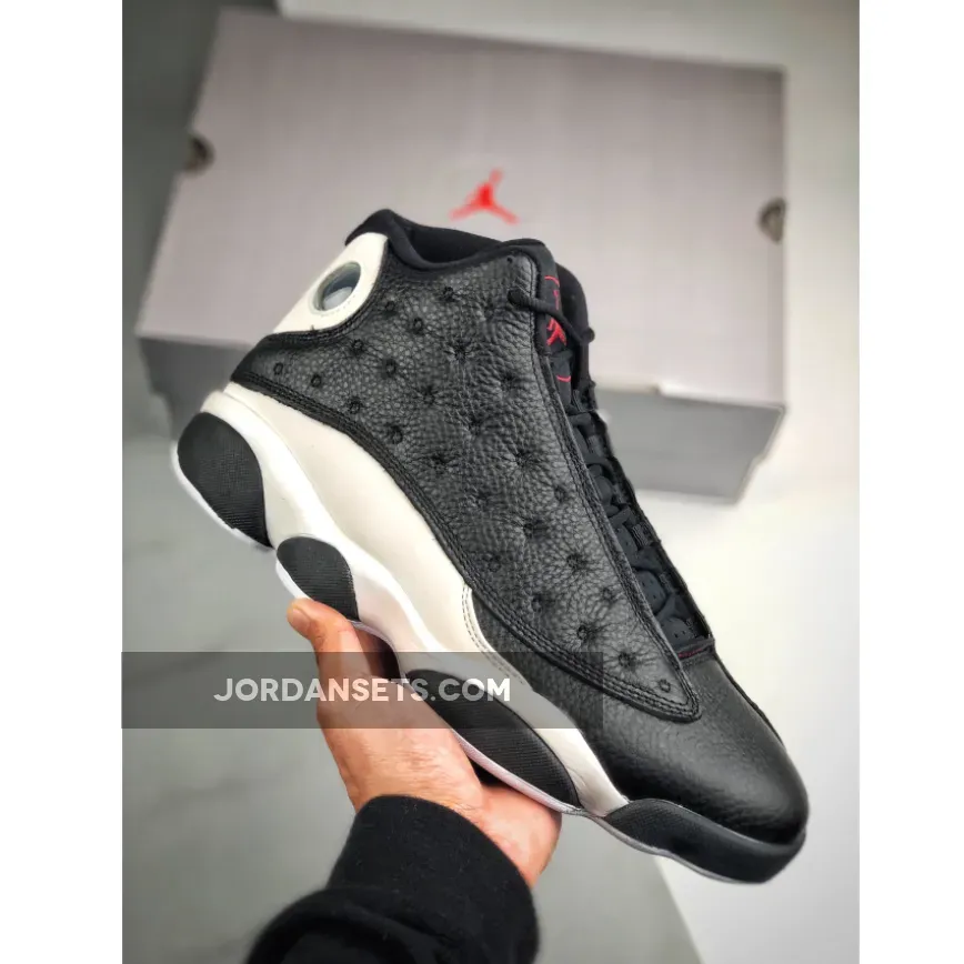 Air Jordan 13 "Reverse He Got Game" Black/White-Gym Red