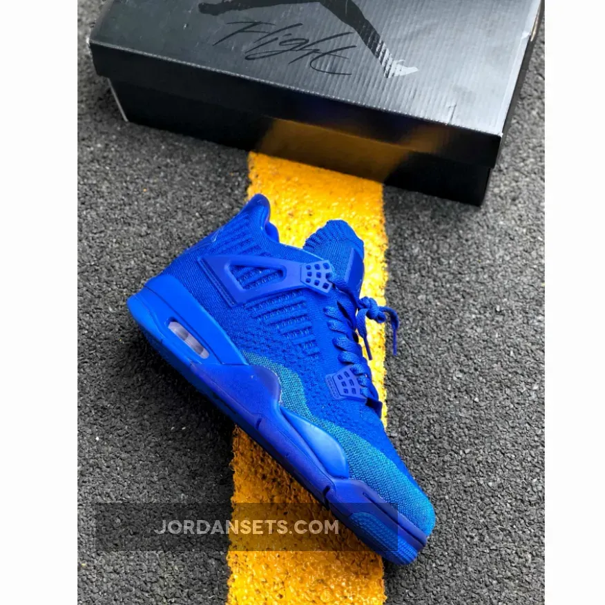 Air Jordan 4 Flyknit Royal Blue
