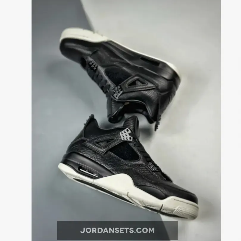 Air Jordan 4 "Premium Pinnacle" Black/Black-Sail Air Jordan 4 "Premium Pinnacle" Black/Black-Sail