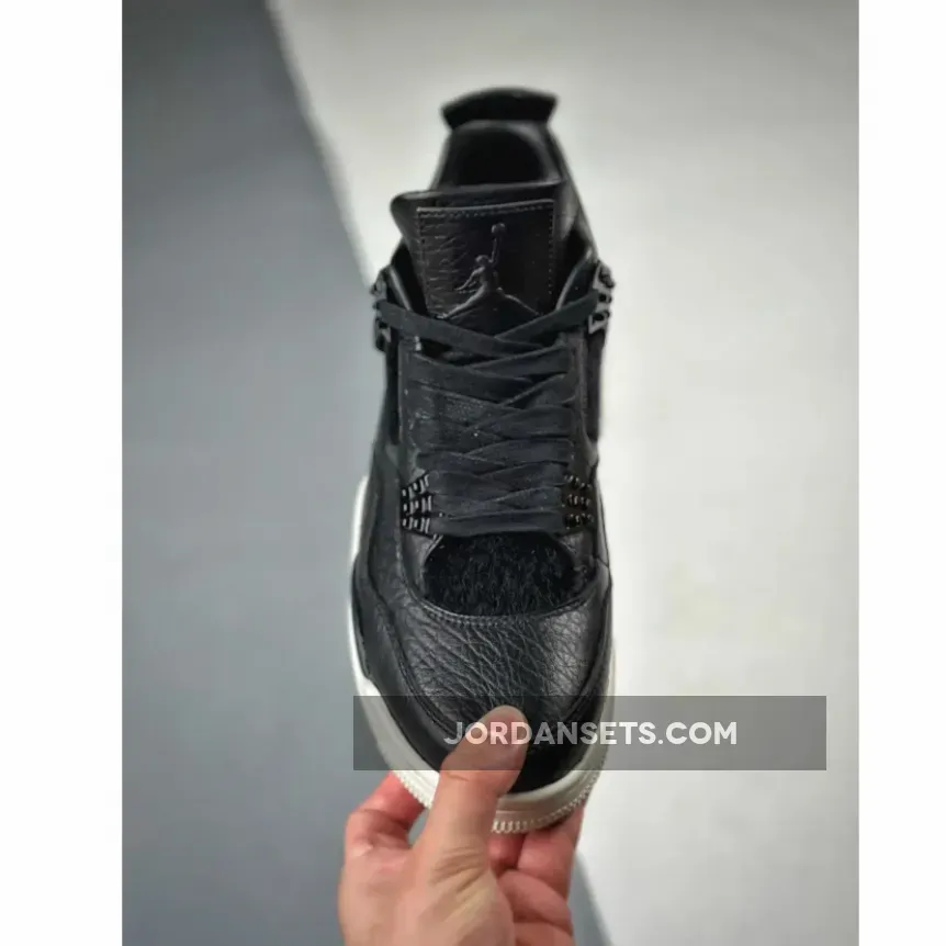 Air Jordan 4 "Premium Pinnacle" Black/Black-Sail Air Jordan 4 "Premium Pinnacle" Black/Black-Sail