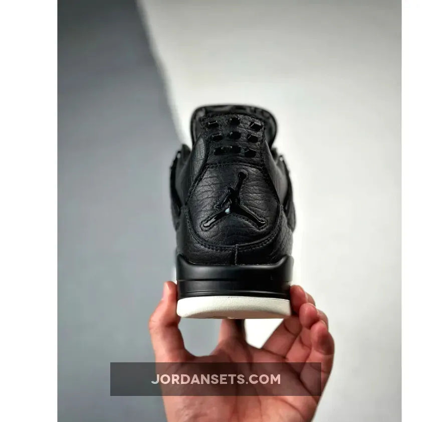 Air Jordan 4 "Premium Pinnacle" Black/Black-Sail Air Jordan 4 "Premium Pinnacle" Black/Black-Sail