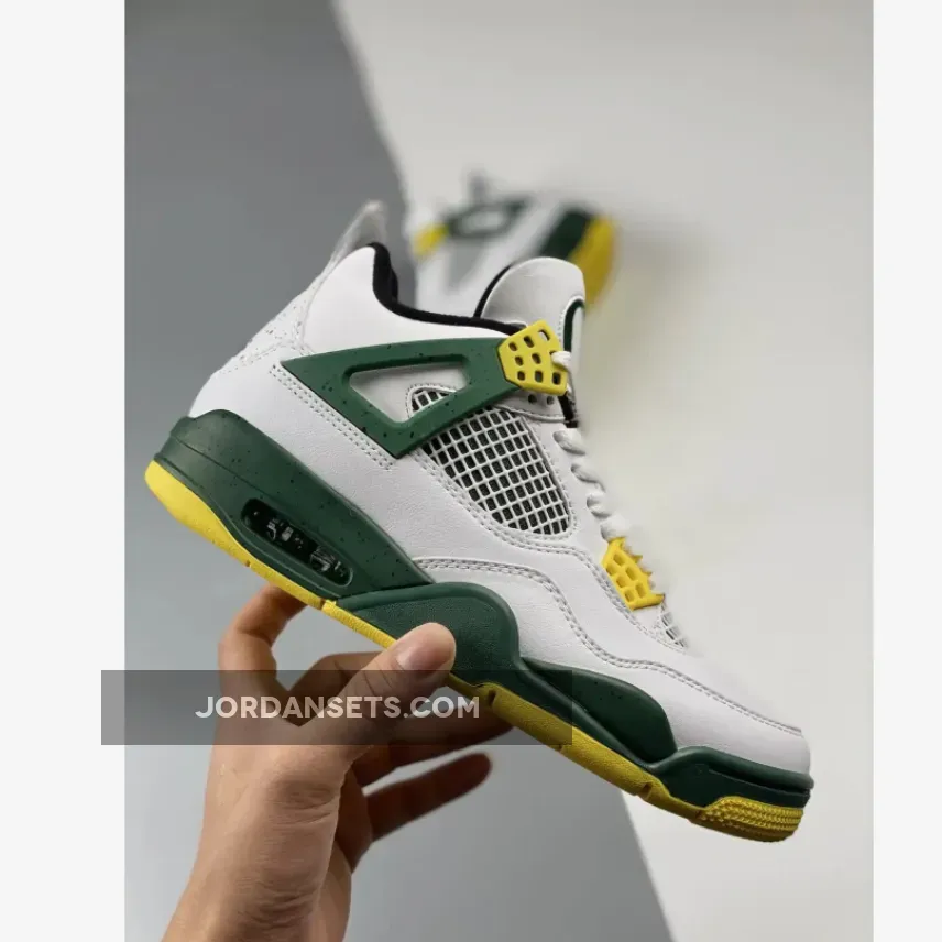 Air Jordan 4 Retro "Oregon Ducks Duckman White" Air Jordan 4 Retro "Oregon Ducks Duckman White"